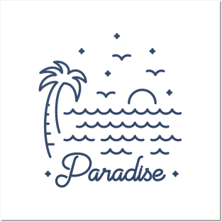 Paradise Posters and Art